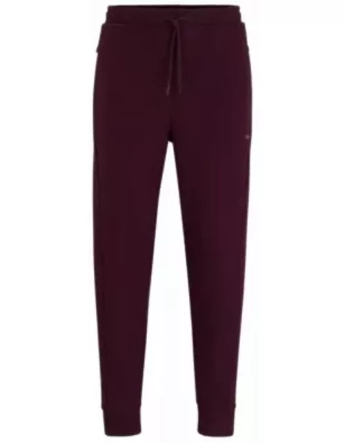 Cotton-blend tracksuit bottoms with HD logo print- light pink Men's Jogging Pant