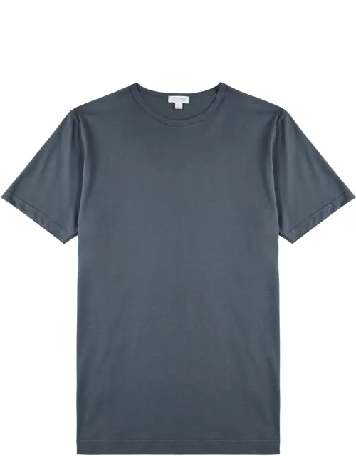 Sunspel Cotton T-shirt - Navy