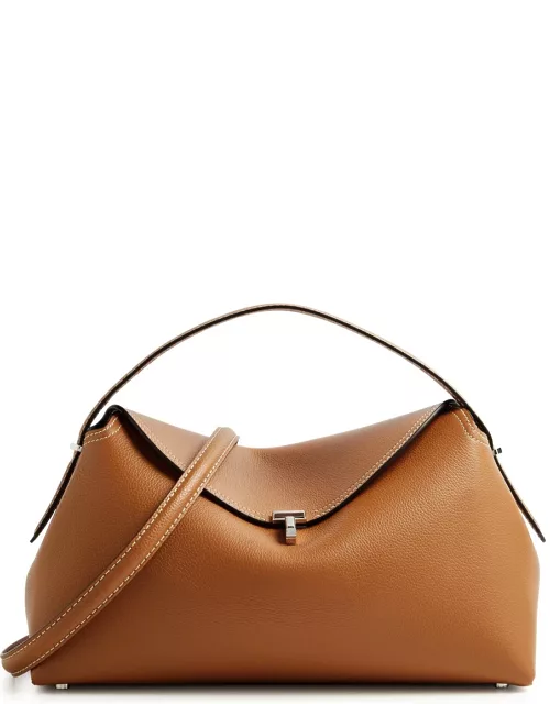 Totême T-Lock Leather top Handle bag - Came
