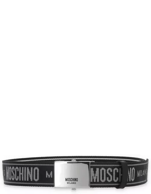 Moschino Logo Tape Belt