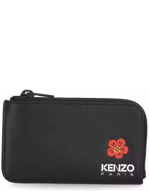 Kenzo Leather Card Holder