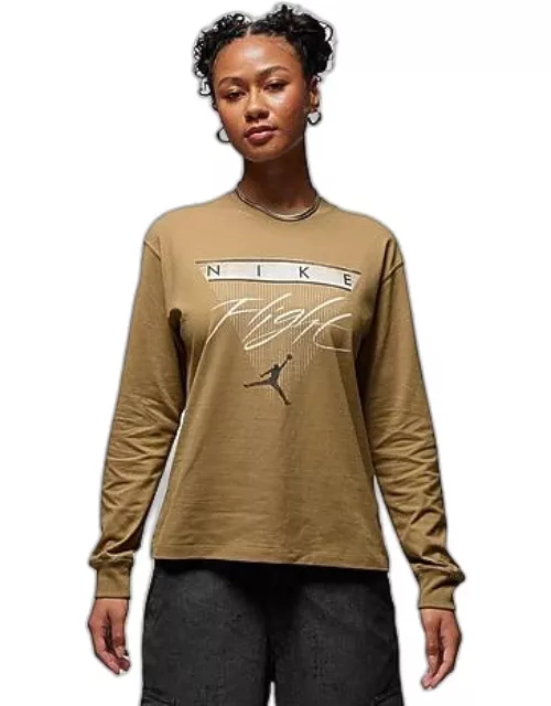 Women's Long-Sleeve Graphic T-Shirt