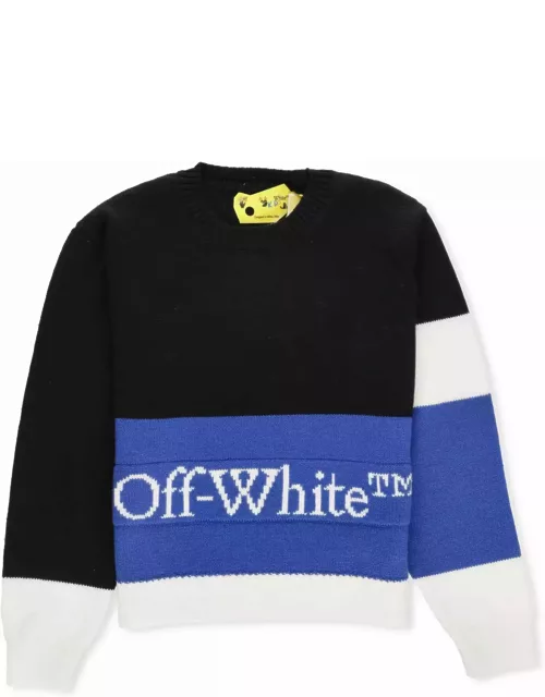 Off-White Bookish Colorblock Sweater