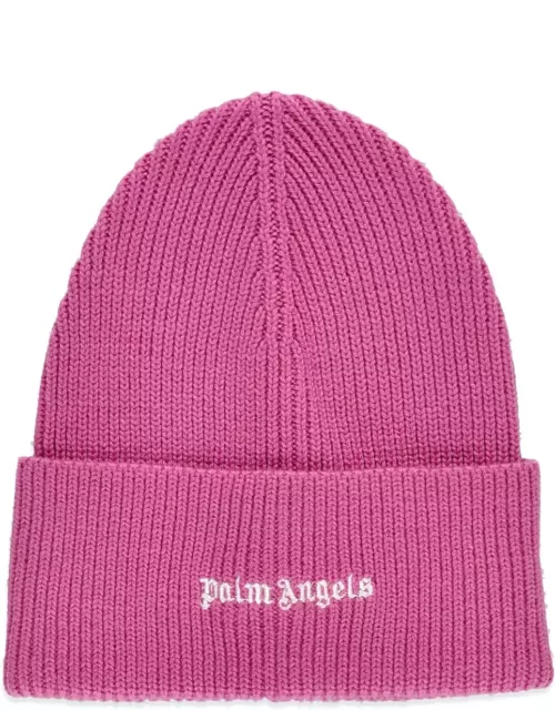 Palm Angels Logoed Beanie Hat