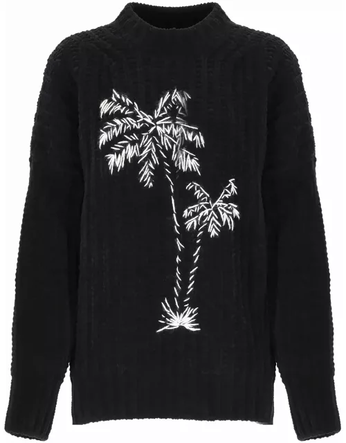 Palm Angels Sweater With Palm Chunky Logo