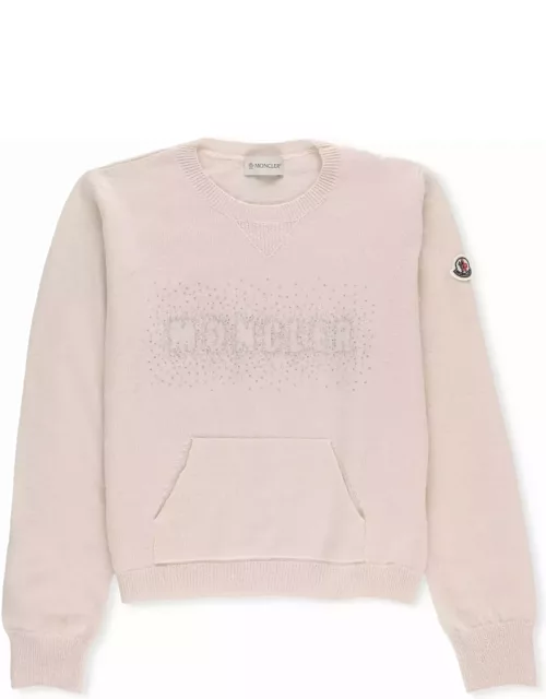 Moncler Wool Sweater With Logo