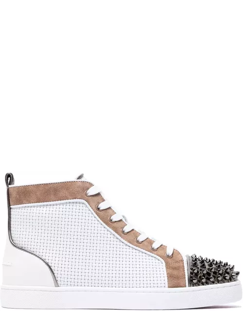 Christian Louboutin Leather Sneakers With Spike