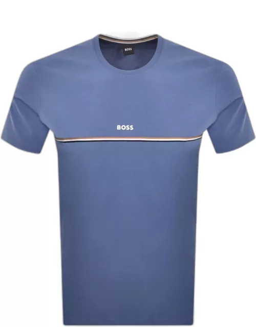BOSS Unique Night T Shirt Blue