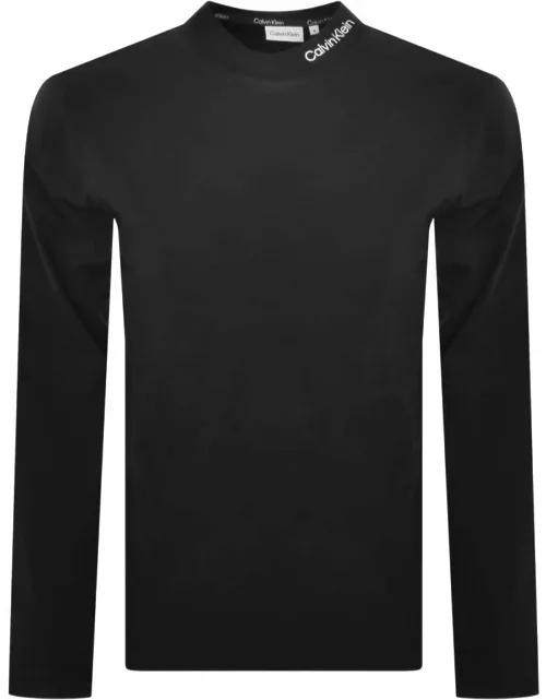 Calvin Klein Long Sleeve T Shirt Black