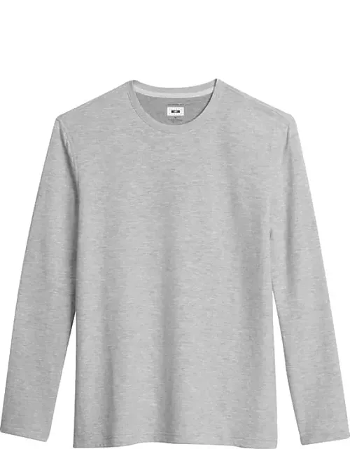 Joseph Abboud Men's Modern Fit Knit Crewneck T-Shirt Med Grey