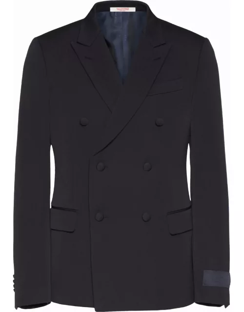 Doublebreasted wool jacket