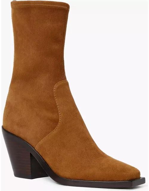 Cacao Stretch Suede Reese Boot