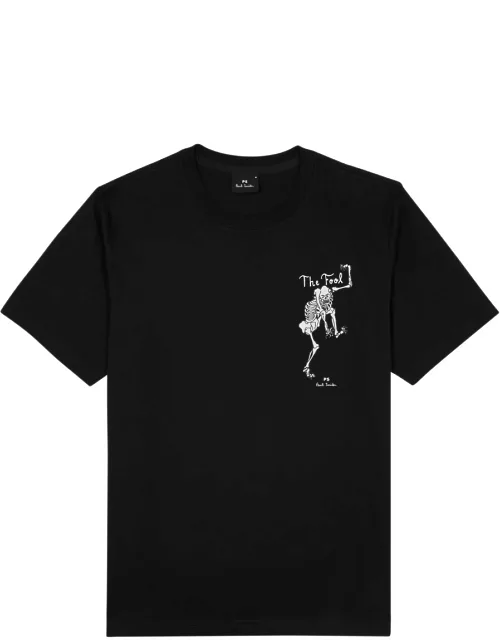 PS Paul Smith Printed Cotton T-shirt - Black