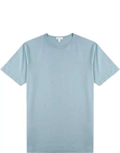 Sunspel Cotton T-shirt - Blue