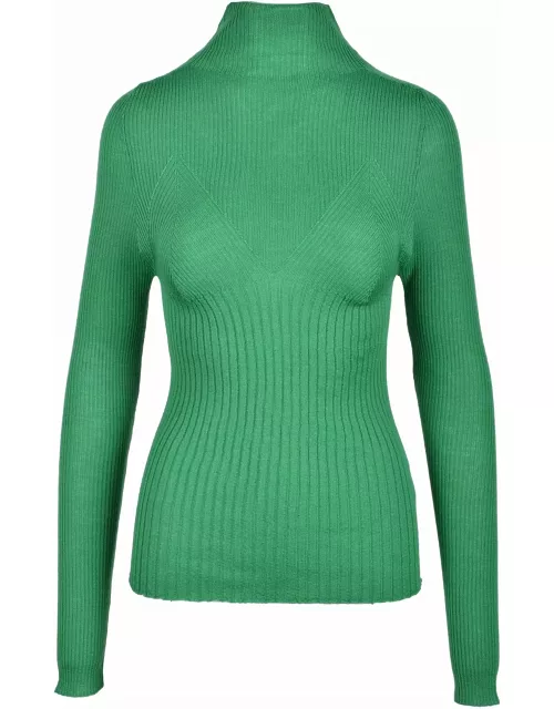 Erika Cavallini Womens Green Sweater