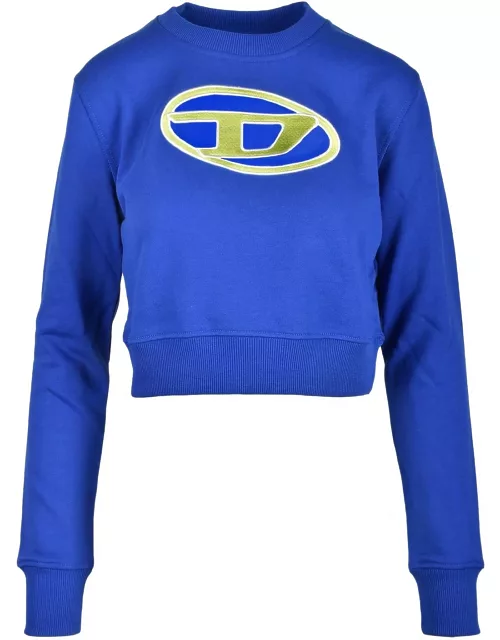 Diesel Womens Blue Sweatshirt