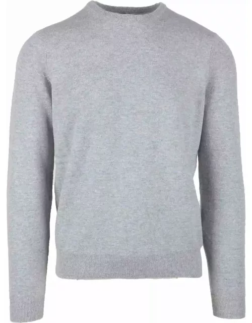 Malo Mens Light Gray Sweater
