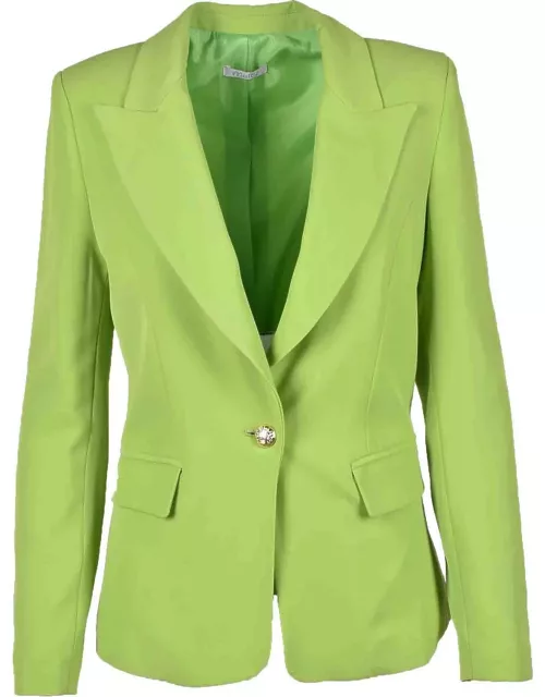 Motel Womens Green Blazer