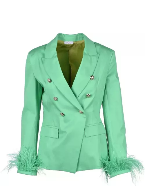 Motel Womens Green Blazer