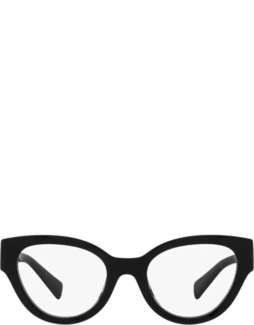 Miu Miu Eyewear Mu 01vv Black Glasse