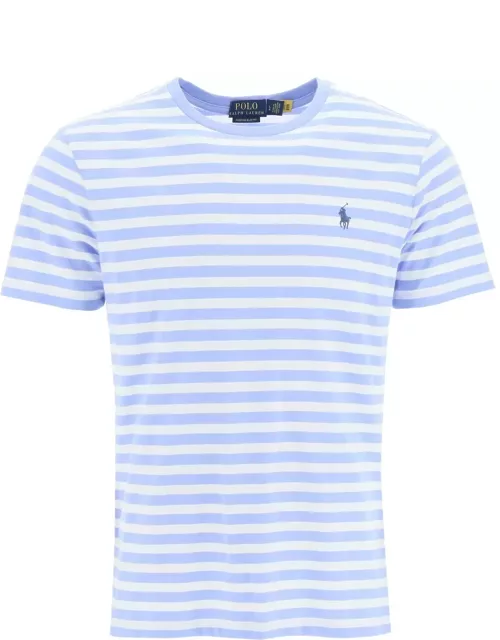 Polo Ralph Lauren Striped Classic Shirt With Logo Embroidery