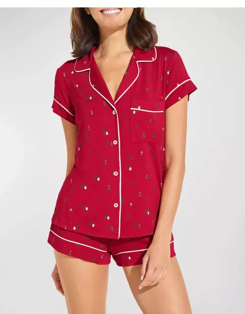 Sleep Chic Short Jersey Pajama Set