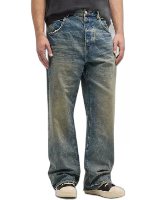 Men's P018 Vintage Dirty Relaxed Jean