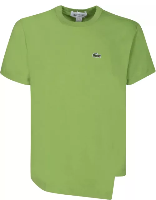 Comme des Garçons Shirt Asymmetric Green T-shirt