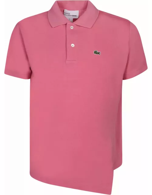 Comme des Garçons Shirt Boss Asymmetric Pink Polo Shirt