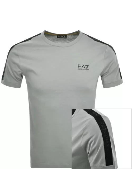 EA7 Emporio Armani Logo T Shirt Grey