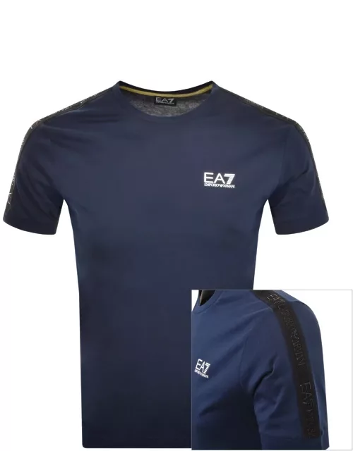 EA7 Emporio Armani Logo T Shirt Navy