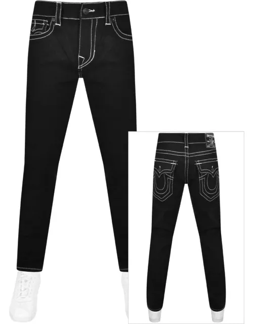 True Religion Rocco Super Flap Jeans Black