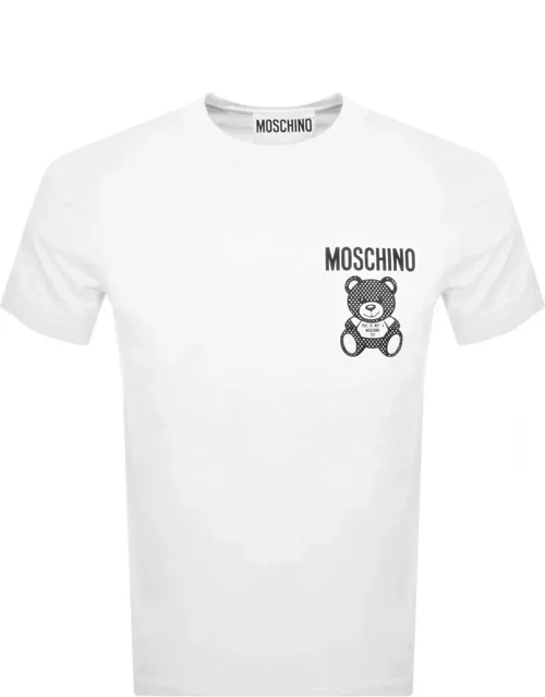 Moschino Logo T Shirt White
