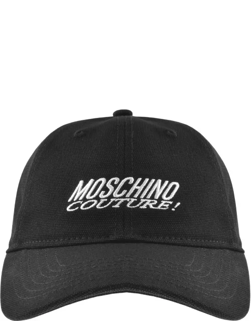 Moschino Couture Logo Baseball Cap Black