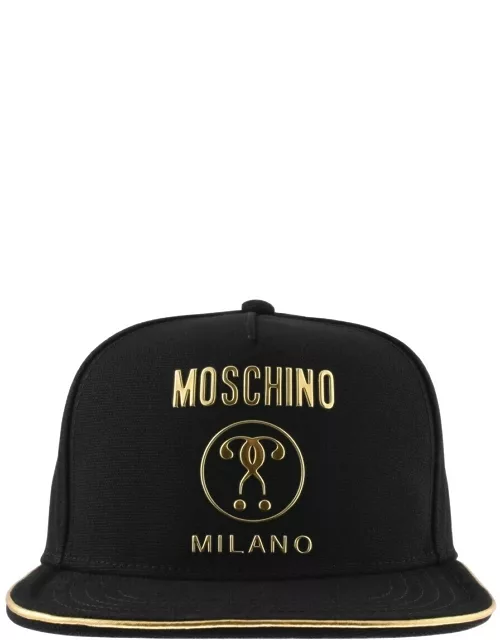 Moschino Milano Logo Baseball Cap Black