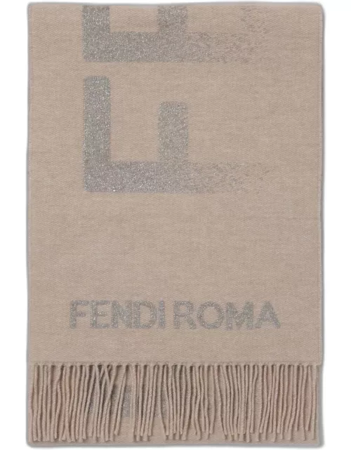 Scarf FENDI Woman color Beige