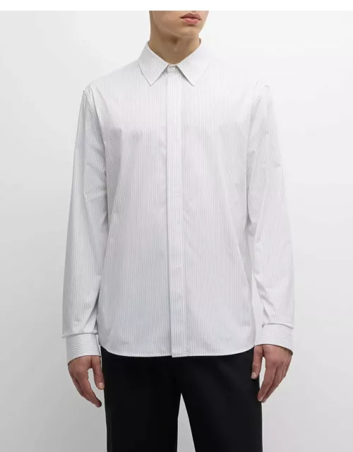 Men's Narrow Pinstripe Cotton Shirt