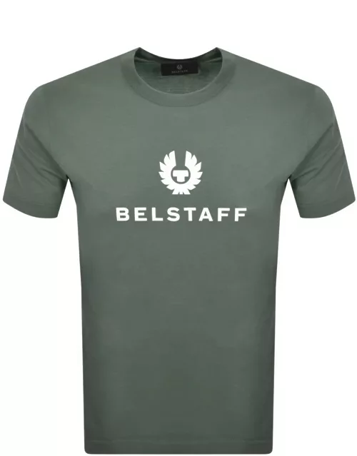 Belstaff Signature T Shirt Green