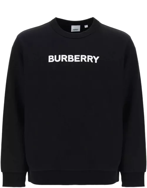 BURBERRY sweatshirt with puff logo