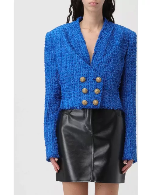 Jacket BALMAIN Woman colour Blue