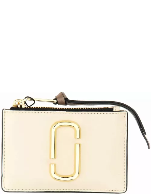 Marc Jacobs Wallet In White Leather