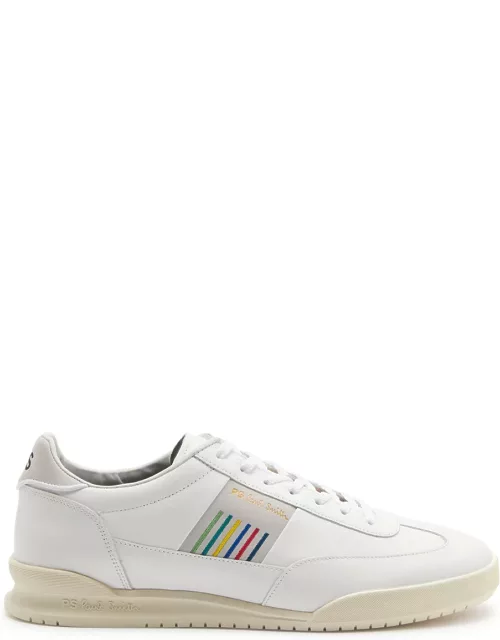 PS Paul Smith Dove Panelled Leather Sneakers - White - 42 (IT42 / UK8)