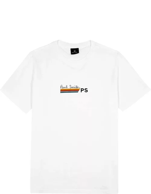 PS Paul Smith Script Logo-print Cotton T-shirt - White