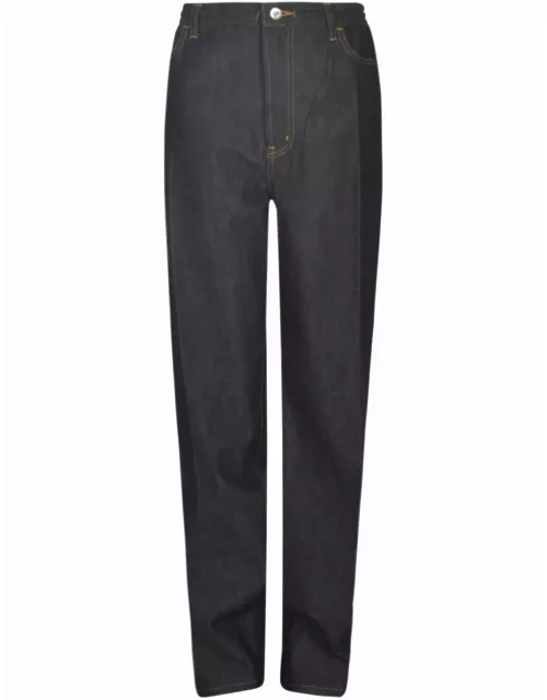 Setchu Long-length Buttoned Jean