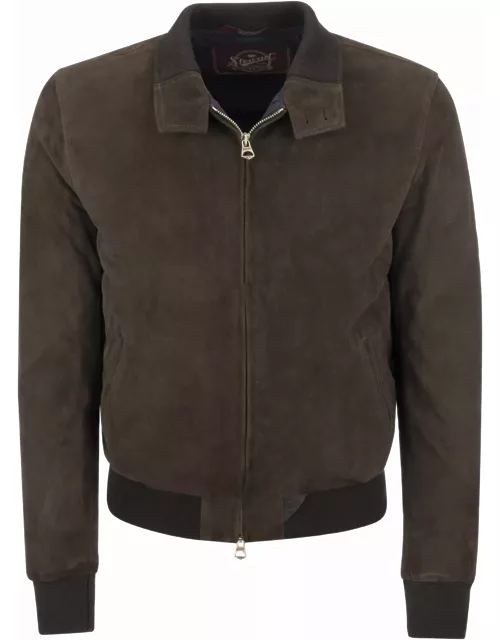 Stewart Suede Leather Jacket