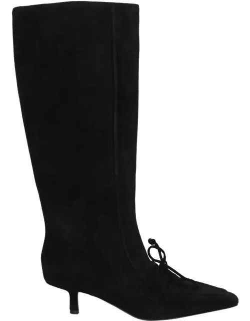 Burberry storm Black Suede Boot