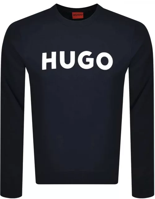 HUGO Dem Sweatshirt Navy
