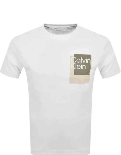 Calvin Klein Logo T Shirt White