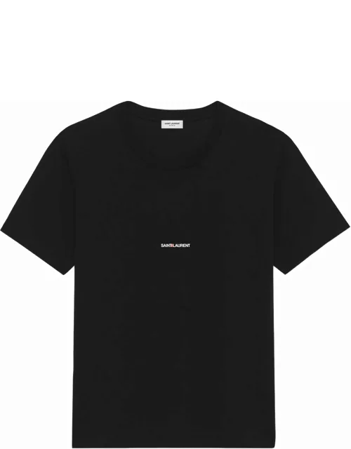 Cotton tshirt with logo