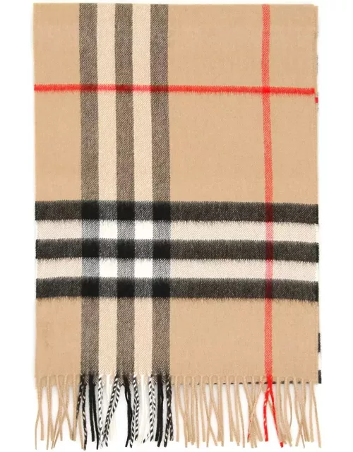 BURBERRY giant check scarf